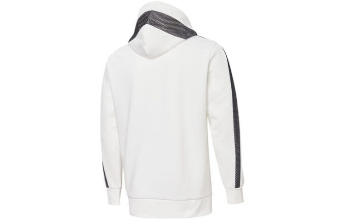 Sudadera con capucha Avenir “Blanca y negra”