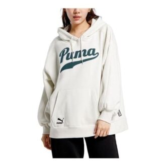 Sudadera con capucha blanca con el logo de Word (WMNS)