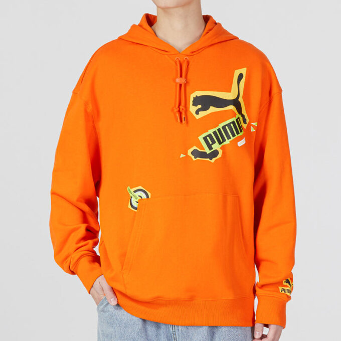 Sudadera con capucha Classics Street Sport “Naranja”
