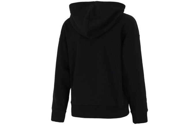 Sudadera con capucha clásica con el logotipo en blanco y negro (mujeres)