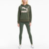 Sudadera con capucha clásica con el logotipo “Verde oliva y blanco” (mujeres)