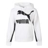Sudadera con capucha clásica con el logotipo “White Black” (Mujeres)