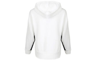 Sudadera con capucha clásica con el logotipo “White Black” (Mujeres)