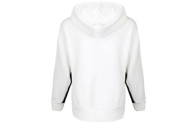 Sudadera con capucha clásica con el logotipo “White Black” (Mujeres)