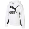 Sudadera con capucha clásica con el logotipo “White Black” (Mujeres)