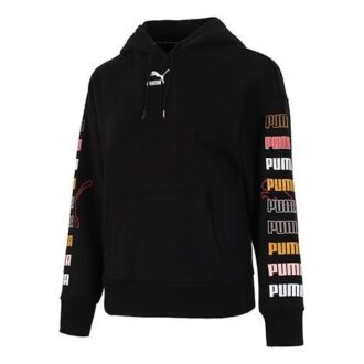Sudadera con capucha clásica con gráficos (WMNS) “Negra”