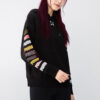 Sudadera con capucha clásica con gráficos (WMNS) “Negra”