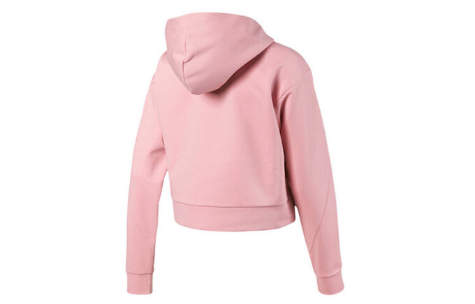Sudadera con capucha clásica con logo rosa (WMNS)
