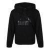 Sudadera con capucha clásica con logotipo en negro (mujeres)