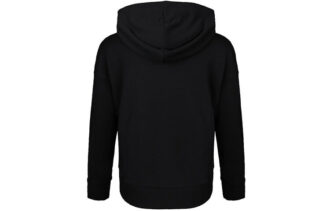 Sudadera con capucha clásica con logotipo en negro (mujeres)