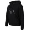 Sudadera con capucha clásica con logotipo en negro (mujeres)