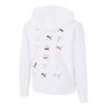 Sudadera con capucha clásica con logotipos (WMNS) “Blanca”