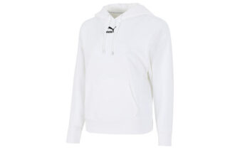 Sudadera con capucha clásica con logotipos (WMNS) “Blanca”