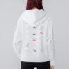 Sudadera con capucha clásica con logotipos (WMNS) “Blanca”