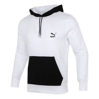 Sudadera con capucha CLSX ColBlock “Blanca”