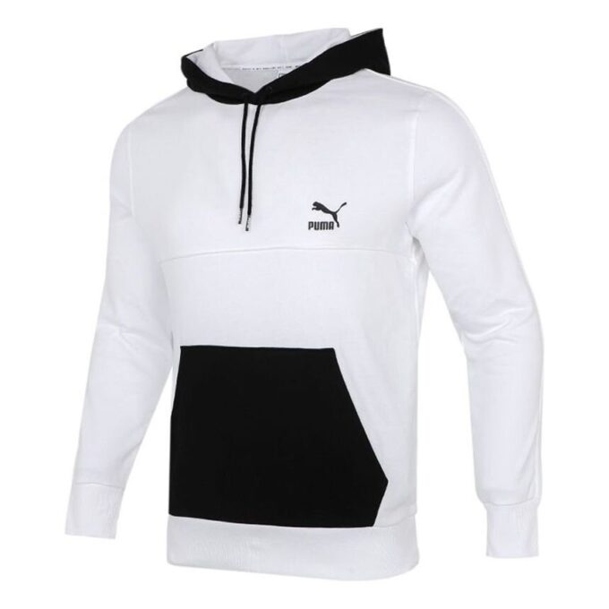 Sudadera con capucha CLSX ColBlock “Blanca”