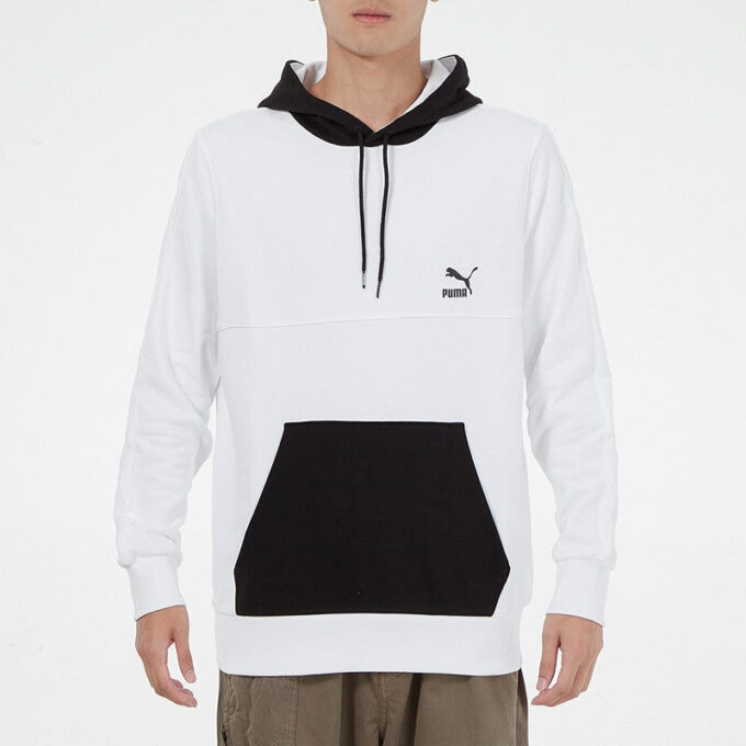 Sudadera con capucha CLSX ColBlock “Blanca”