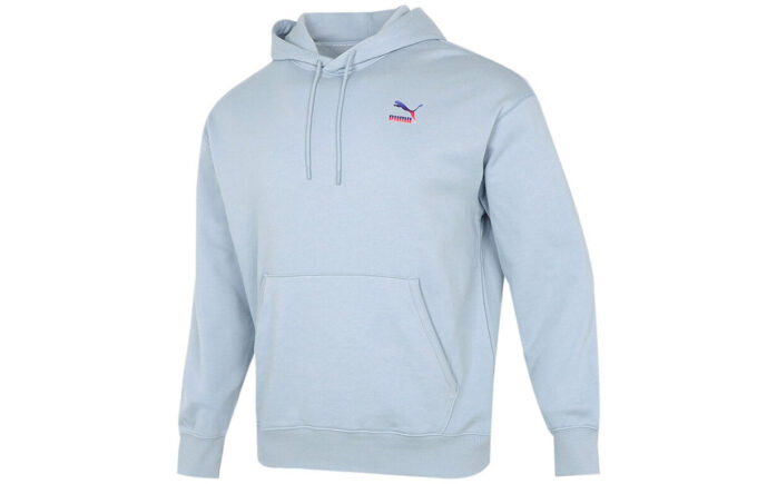 Sudadera con capucha con el logo “Azul claro”