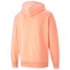 Sudadera con capucha con el logo del centro en rosa, negro y blanco