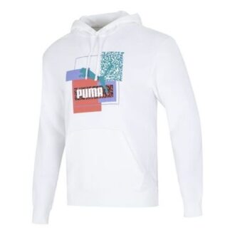 Sudadera con capucha con el logotipo TR de Brand Love, color blanco