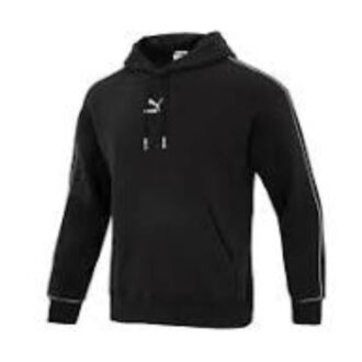 Sudadera con capucha con logo estampado “Negro y blanco”