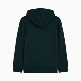 Sudadera con capucha de algodón polar Essentials Embossed para niños grandes