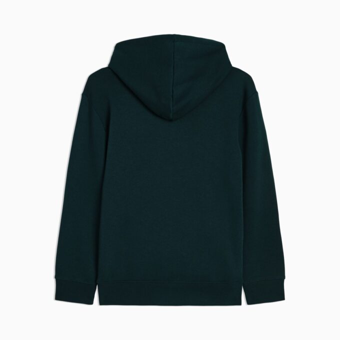 Sudadera con capucha de algodón polar Essentials Embossed para niños grandes