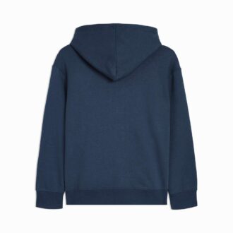 Sudadera con capucha de algodón polar Essentials Embossed para niños grandes