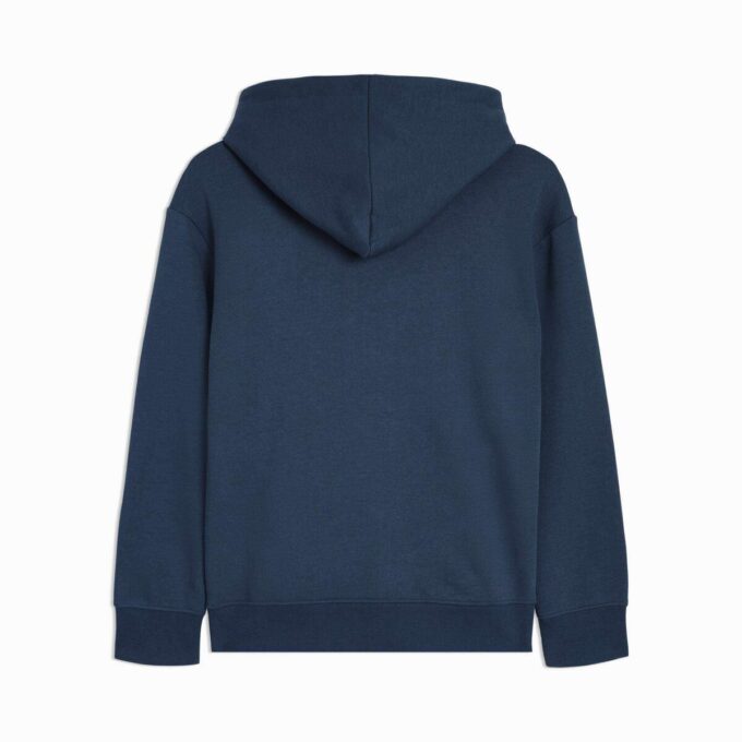 Sudadera con capucha de algodón polar Essentials Embossed para niños grandes