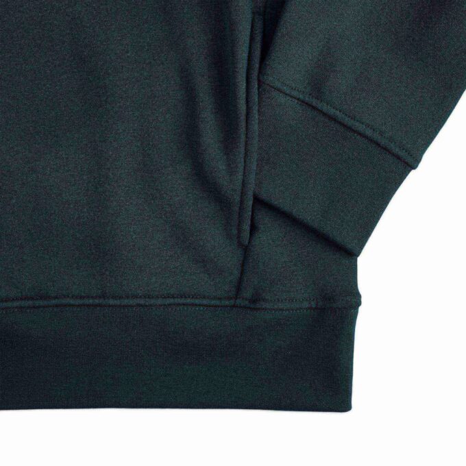 Sudadera con capucha de algodón polar Essentials Embossed para niños grandes