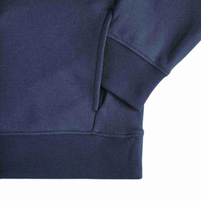 Sudadera con capucha de algodón polar Essentials Embossed para niños grandes