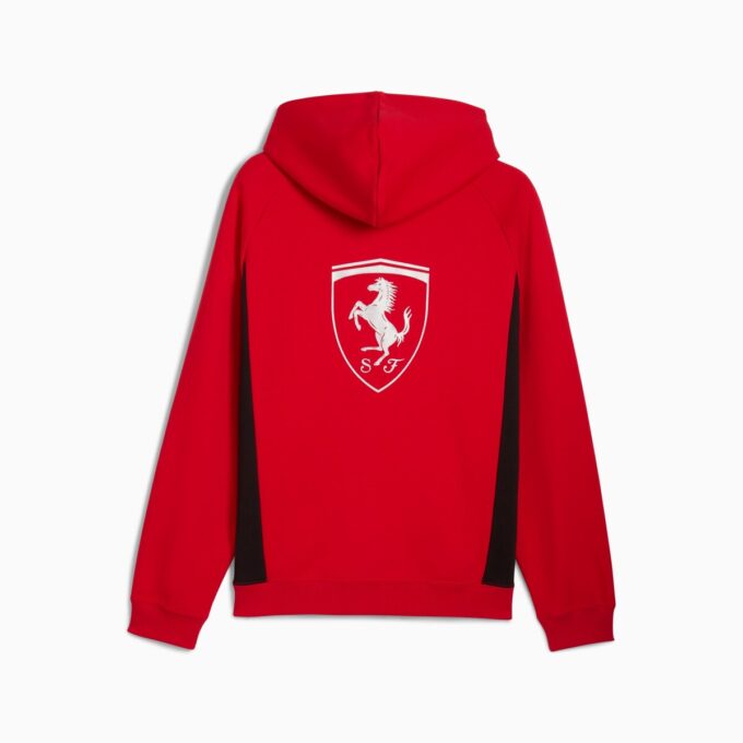 Sudadera con capucha de deporte de motor para hombre de la Scuderia Ferrari Sudadera con capucha de deporte de motor para hombre de la Scuderia Ferrari