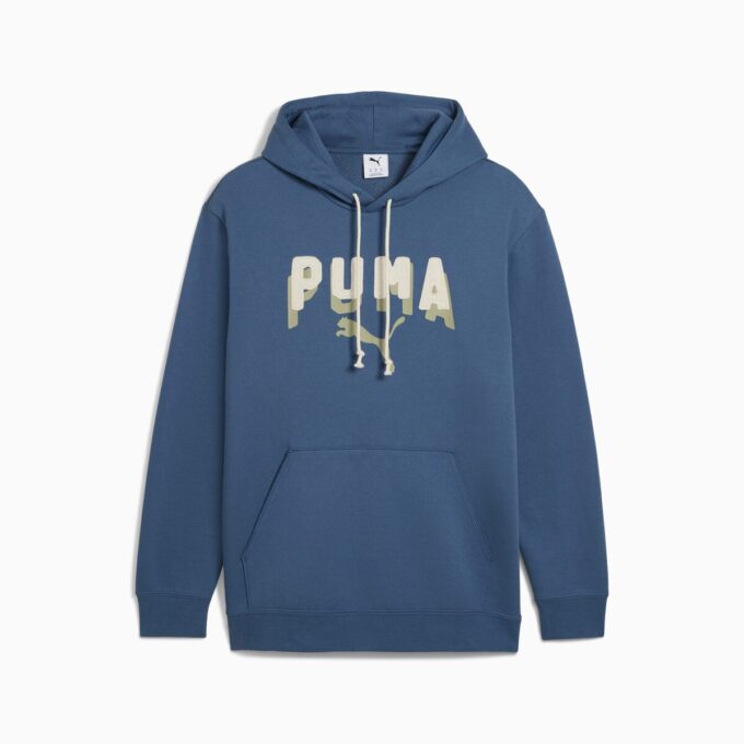 Sudadera con capucha de forro polar Essentials Double Up para hombre Sudadera con capucha de forro polar Essentials Double Up para hombre