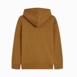 Sudadera con capucha de forro polar Essentials Embossed para niños pequeños