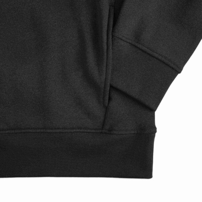 Sudadera con capucha de forro polar Essentials Embossed para niños pequeños