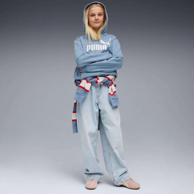 Sudadera con capucha de forro polar Essentials para niños grandes Sudadera con capucha de forro polar Essentials para niños grandes