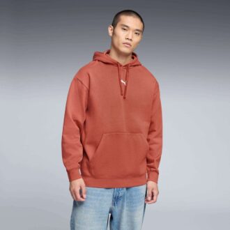 Sudadera con capucha de forro polar Essentials Relaxed para hombre