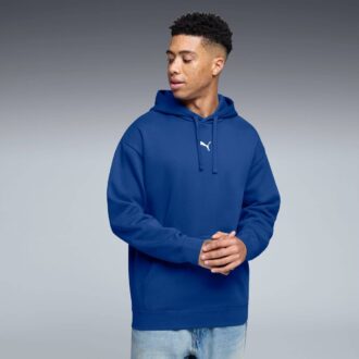 Sudadera con capucha de forro polar Essentials Relaxed para hombre