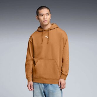 Sudadera con capucha de forro polar Essentials Relaxed para hombre