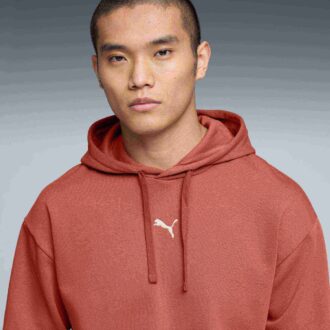 Sudadera con capucha de forro polar Essentials Relaxed para hombre