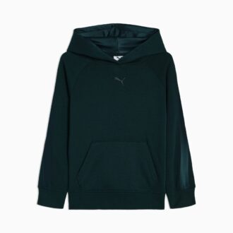 Sudadera con capucha de forro polar Essentials Satin para niños grandes