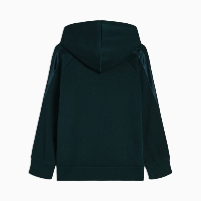 Sudadera con capucha de forro polar Essentials Satin para niños pequeños
