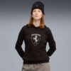 Sudadera con capucha de forro polar para mujer de la Scuderia Ferrari Motorsport Sudadera con capucha de forro polar para mujer de la Scuderia Ferrari Motorsport