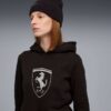 Sudadera con capucha de forro polar para mujer de la Scuderia Ferrari Motorsport Sudadera con capucha de forro polar para mujer de la Scuderia Ferrari Motorsport