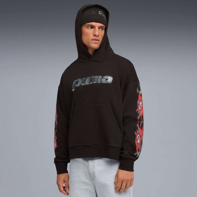 Sudadera con capucha de forro polar PUMATECH-X para hombre Sudadera con capucha de forro polar PUMATECH-X para hombre