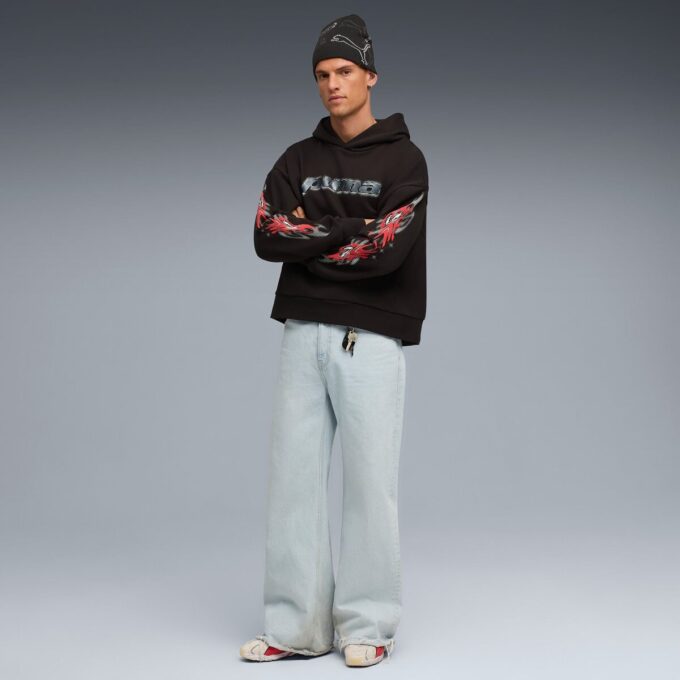 Sudadera con capucha de forro polar PUMATECH-X para hombre Sudadera con capucha de forro polar PUMATECH-X para hombre