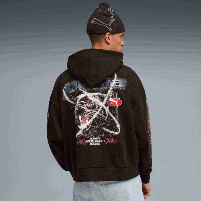 Sudadera con capucha de forro polar PUMATECH-X para hombre Sudadera con capucha de forro polar PUMATECH-X para hombre