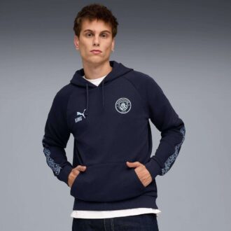 Sudadera con capucha de fútbol para hombre del Manchester City KING