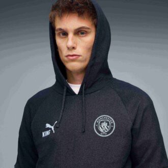 Sudadera con capucha de fútbol para hombre del Manchester City KING