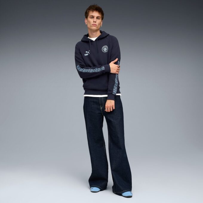 Sudadera con capucha de fútbol para hombre del Manchester City KING Sudadera con capucha de fútbol para hombre del Manchester City KING
